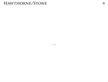 Tablet Screenshot of hawthornestone.com